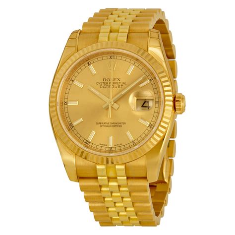 rolex datejust automatic full gold|rolex datejust models by year.